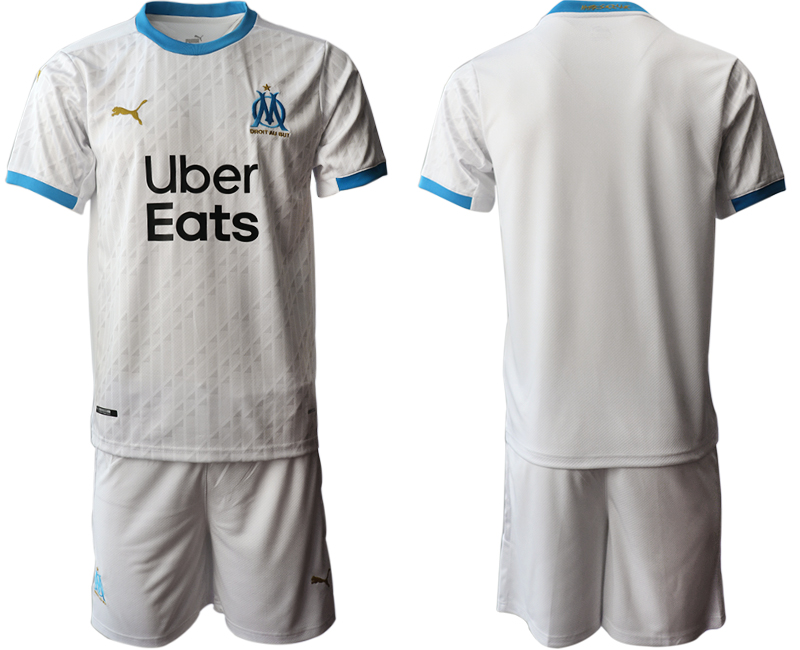 2020-21 Olympique De Marseille home soccer jerseys