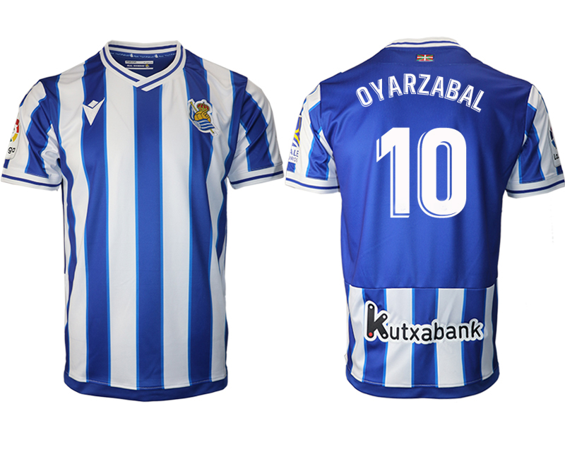 2020-21 Real Sociedad home aaa version 10# OYARZABAL soccer jerseys