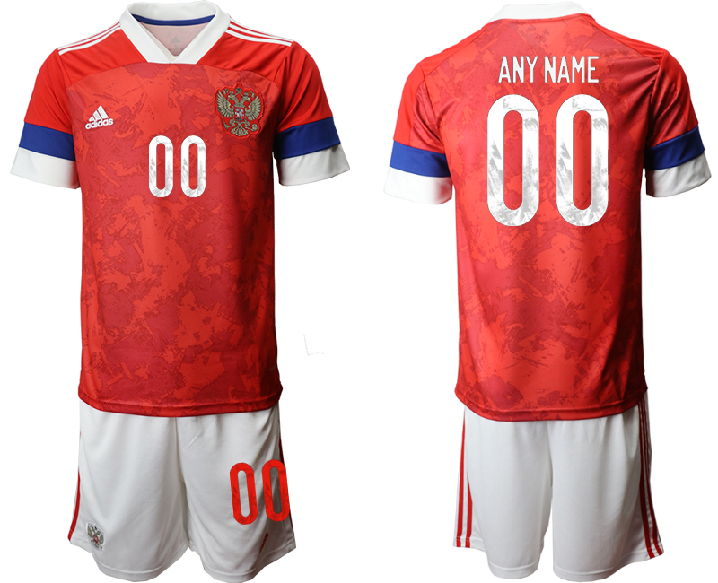 2020-21 Russia home any name custom soccer jerseys