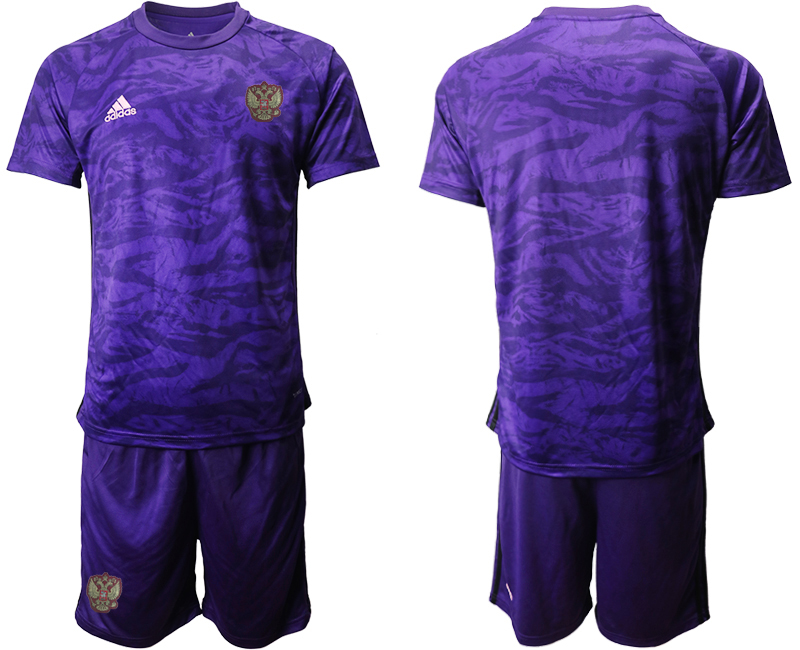 2020-21 Russia purple goalkeeper soccer jerseys