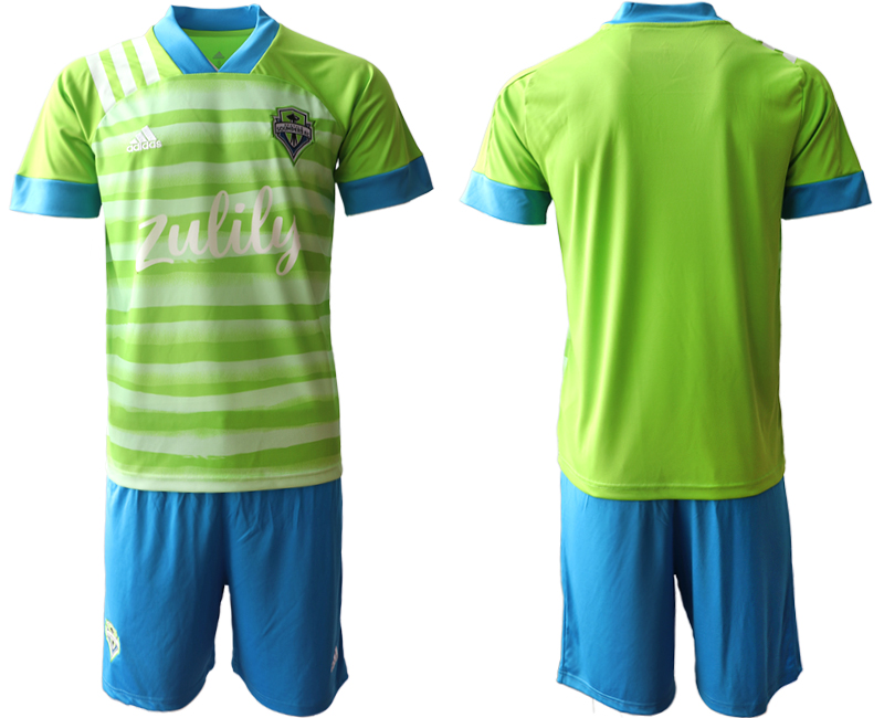 2020-21 Seattle Sounders Home Soccer Jersey