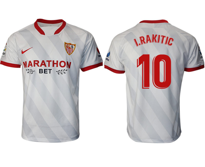 2020-21 Sevilla FC home aaa version 10# I.RAKITIC soccer jerseys