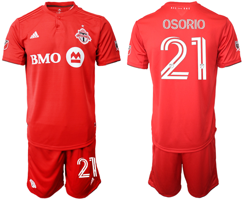 2020-21 Toronto FC 21 OSORIO Home Soccer Jersey