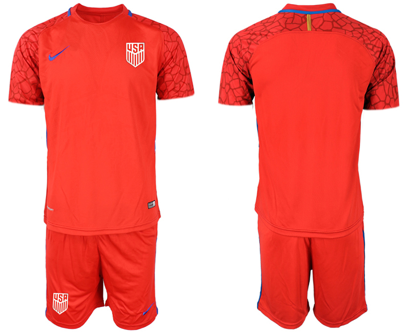 2020-21 United States red goalkeeper  soccer jerseys
