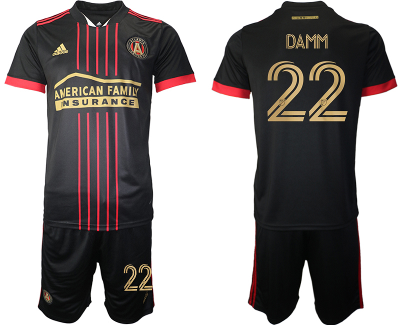 2021-22 Atlanta United FC home 22# DAMM soccer jerseys
