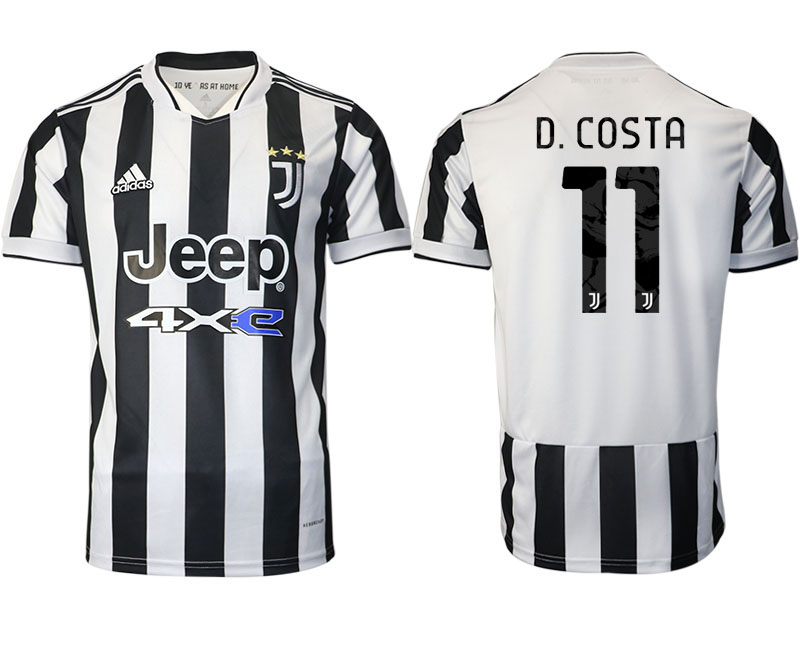 2021-22 Juventus home aaa version 11# D.COSTA soccer jerseys