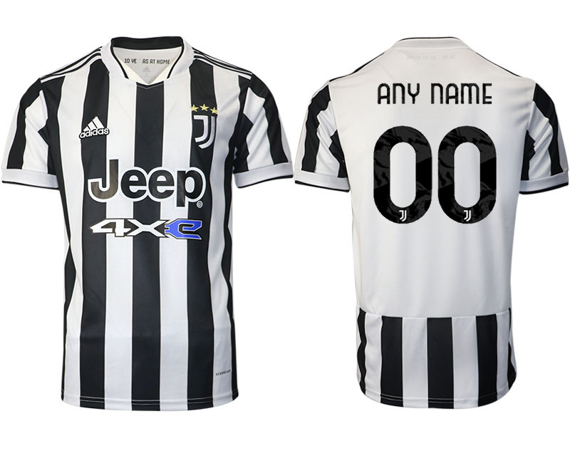 2021-22 Juventus home aaa version any name custom soccer jerseys