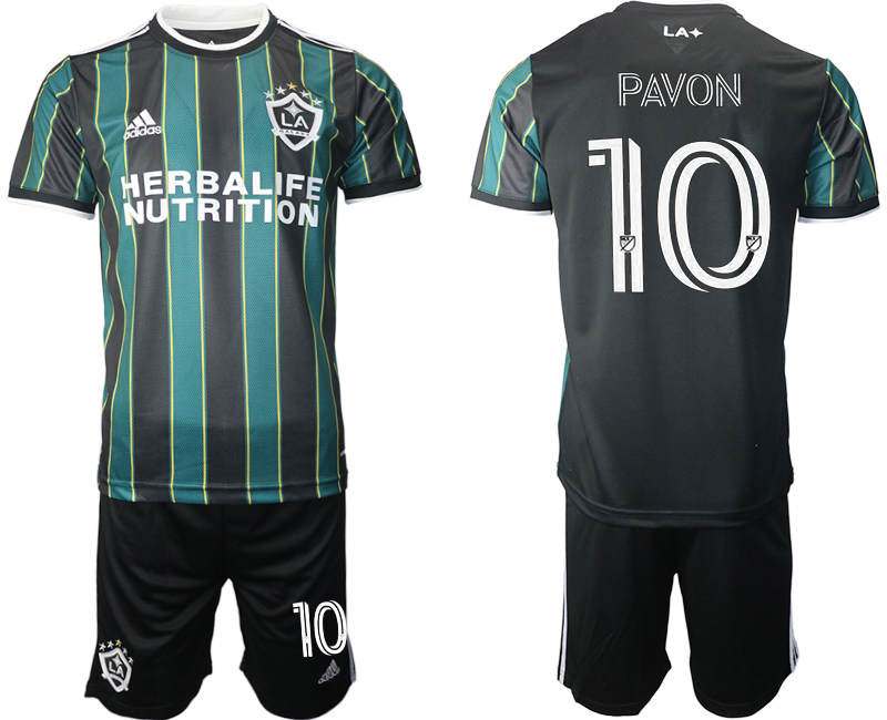 2021-22 Los Angeles Galaxy away 10# PAVON soccer jerseys