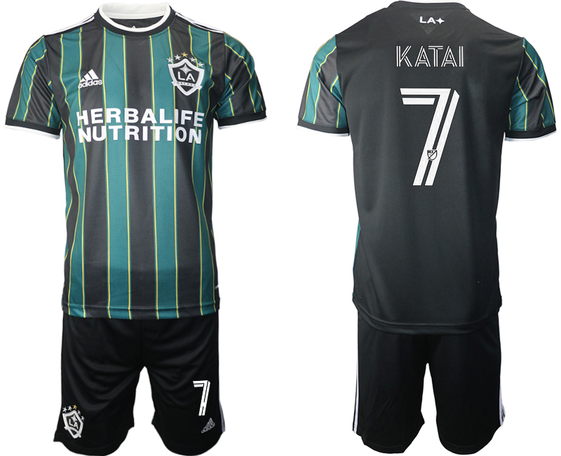 2021-22 Los Angeles Galaxy away 7# KATAI soccer jerseys