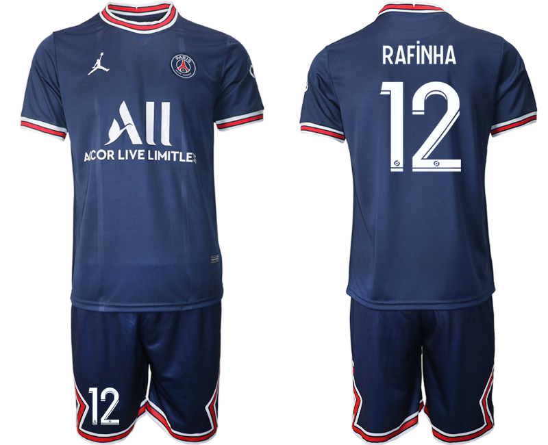 2021-22 Paris Saint-Germain home 12# RAFINHA soccer jerseys