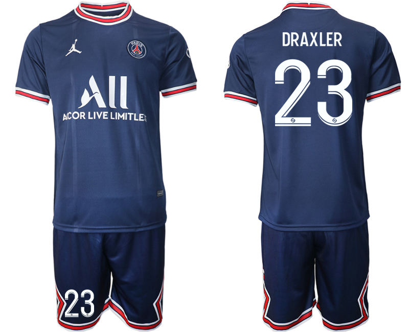 2021-22 Paris Saint-Germain home 23# DRAXLER soccer jerseys