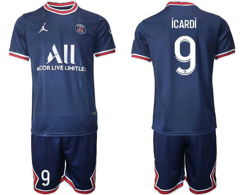 2021-22 Paris Saint-Germain home 9# ICARDI soccer jerseys