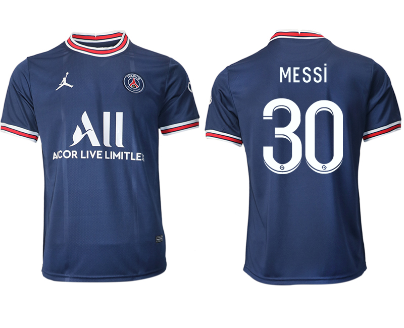 2021-22 Paris Saint-Germain home aaa version 30# MESSI soccer jerseys