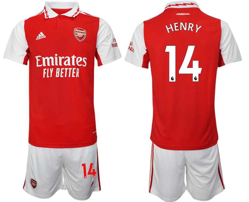 2022-2023 Arsenal 14 HENRY home jerseys Suit