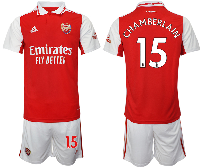2022-2023 Arsenal 15 CHAMBERLAIN home jerseys Suit