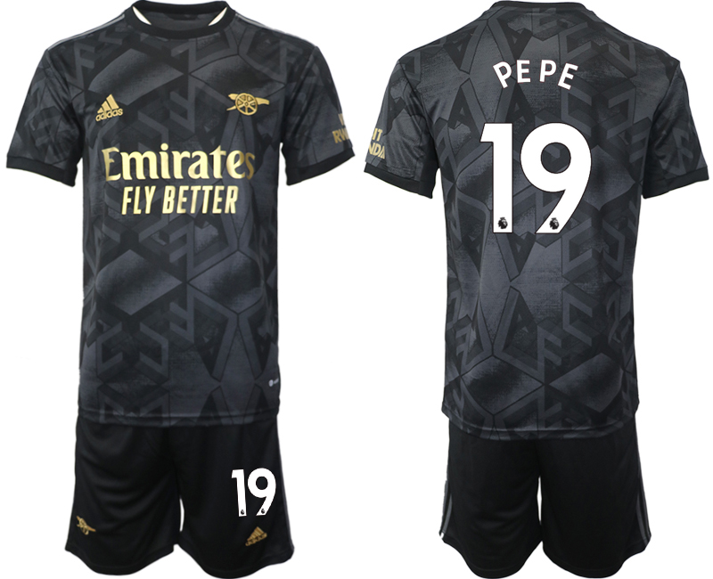 2022-2023 Arsenal 19 PEPE Away jerseys Suit