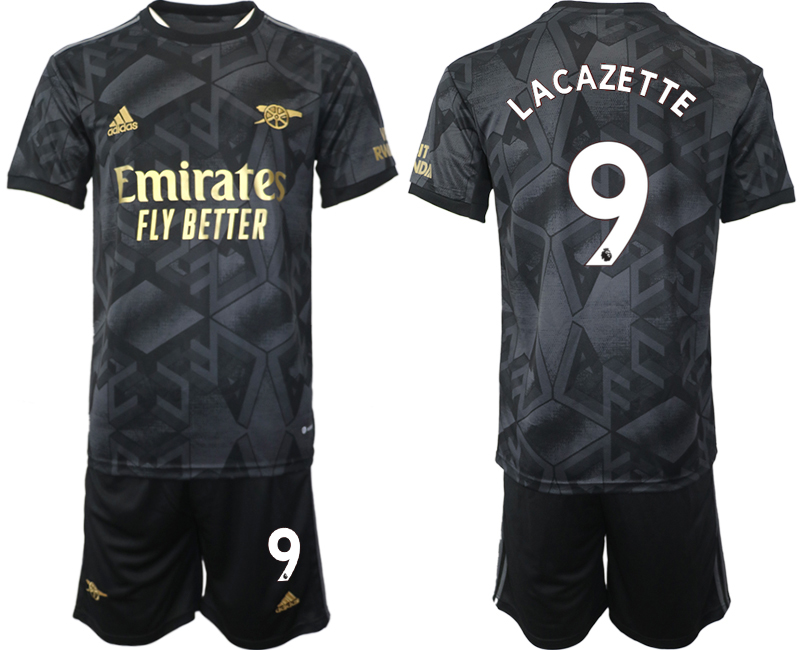 2022-2023 Arsenal 9 LACAZETTE Away jerseys Suit