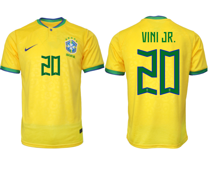 2022-2023 Brazil 20 VINI JR. home aaa version jerseys