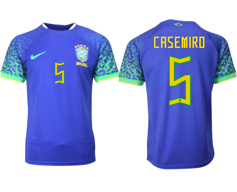 2022-2023 Brazil 5 CASEMIRO away aaa version jerseys