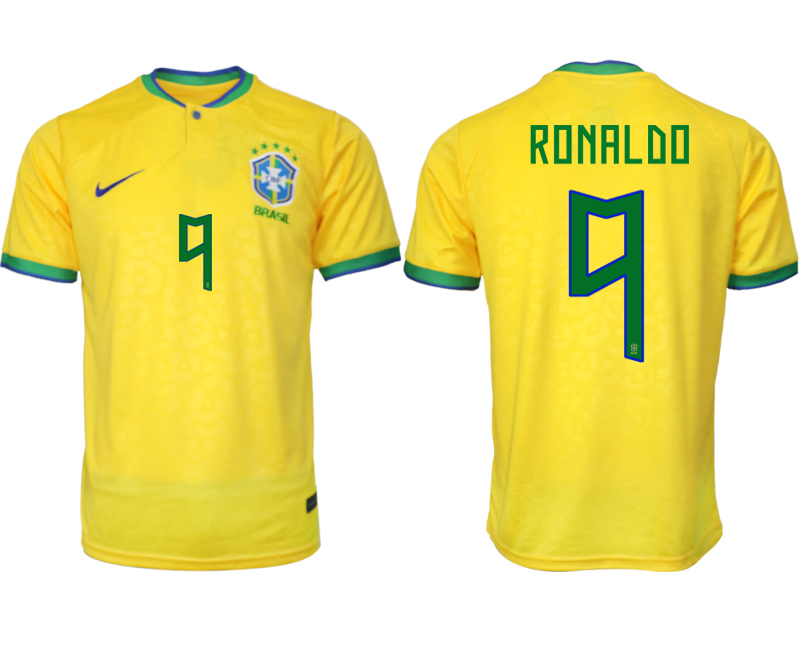 2022-2023 Brazil 9 RONALDO home aaa version jerseys