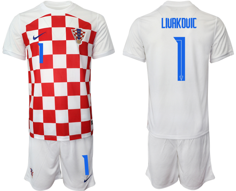 2022-2023 Croatia 1 LIUAKOUIC home jerseys Suit