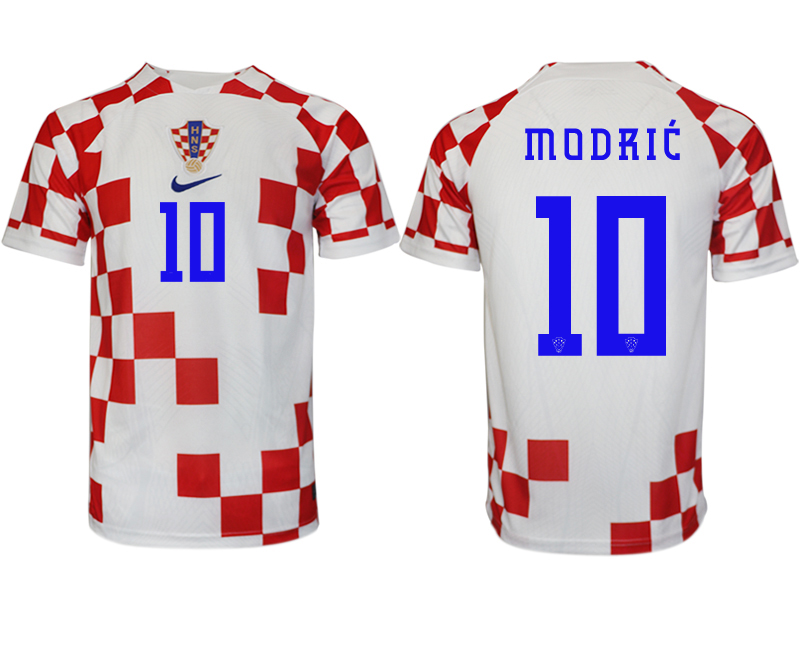 2022-2023 Croatia 10 MODRIC home aaa version jerseys