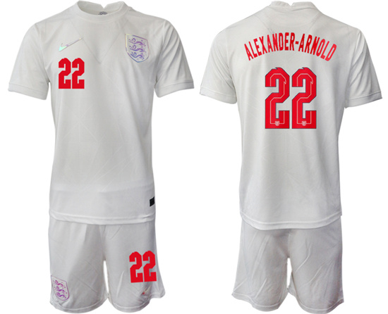 2022-2023 England 22 ALEXANDER-ARNOLD home jerseys Suit2