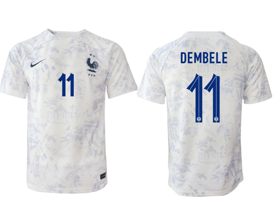 2022-2023 France 11 DEMBELE away aaa version jerseys