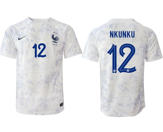 2022-2023 France 12 NKUNKU away aaa version jerseys
