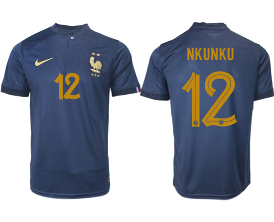 2022-2023 France 12 NKUNKU home aaa version jerseys