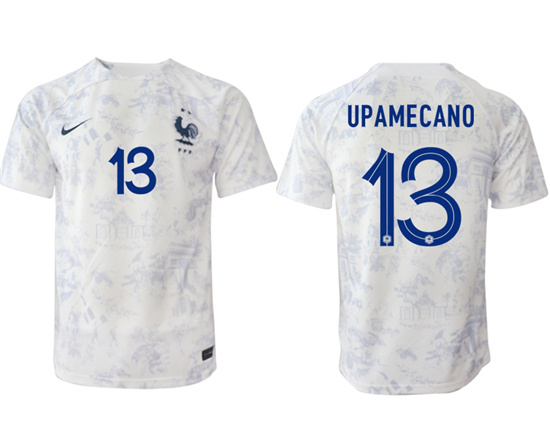 2022-2023 France 13 UPAMECANO away aaa version jerseys
