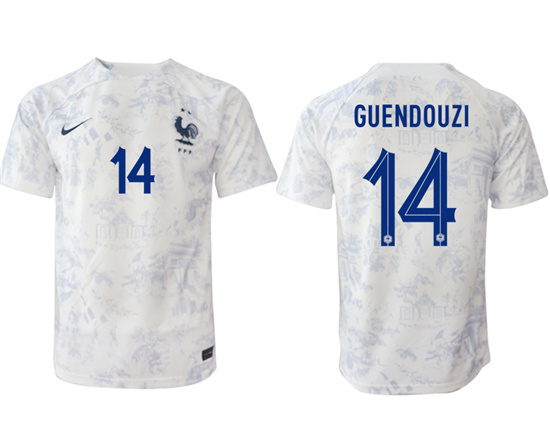 2022-2023 France 14 GUENDOUZI away aaa version jerseys