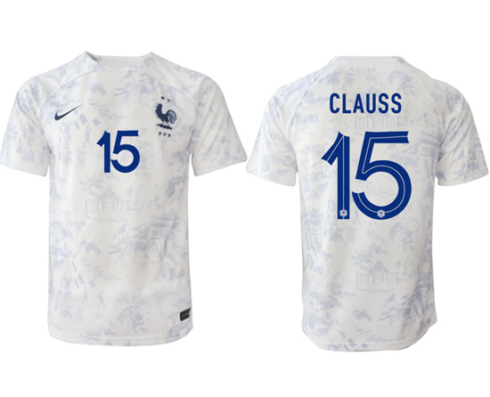 2022-2023 France 15 CLAUSS away aaa version jerseys