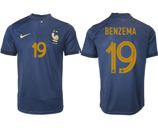 2022-2023 France 19 BENZEMA home aaa version jerseys