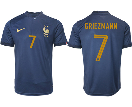 2022-2023 France 7 GRIEZMANN home aaa version jerseys