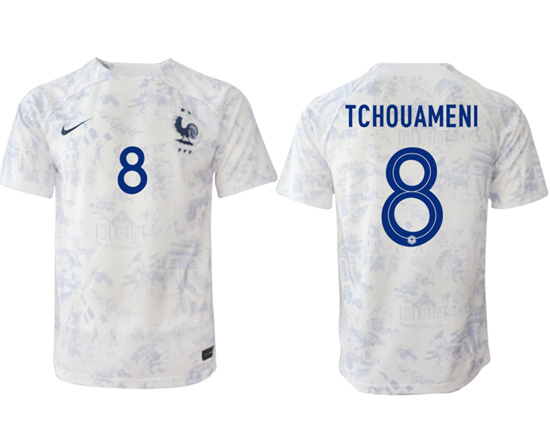 2022-2023 France 8 TCHOUAMENI away aaa version jerseys
