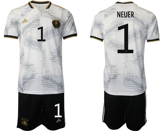 2022-2023 Germany 1 NEUER home jerseys Suit