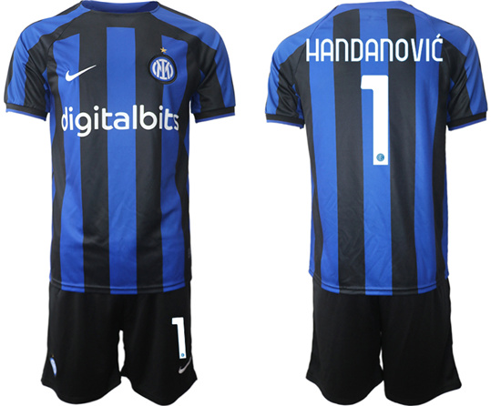 2022-2023 Inter Milan 1 HANDANOVIC home jerseys Suit