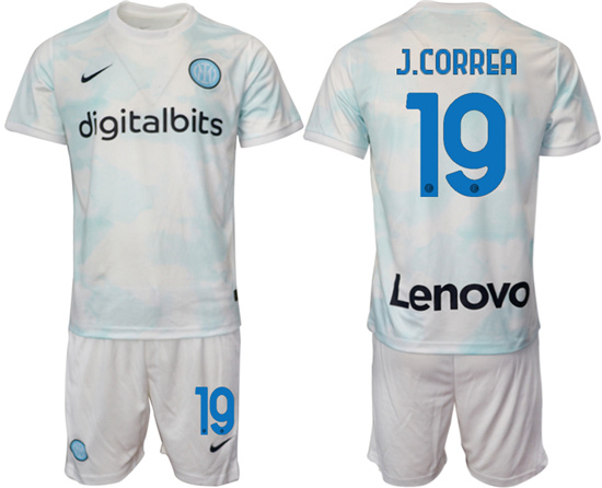 2022-2023 Inter Milan 19 J.CORREA away jerseys Suit