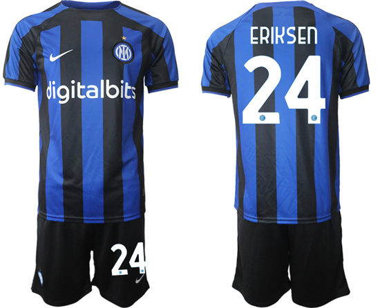 2022-2023 Inter Milan 24 ERIKSEN home jerseys Suit