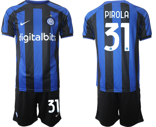 2022-2023 Inter Milan 31 PIROLA home jerseys Suit
