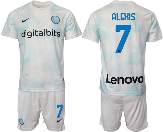 2022-2023 Inter Milan 7 ALEXIS away jerseys Suit