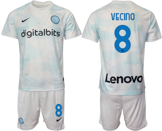 2022-2023 Inter Milan 8 VECINO away jerseys Suit