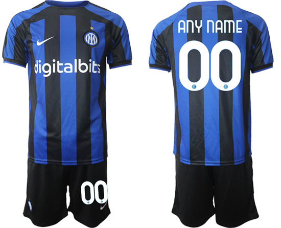 2022-2023 Inter Milan Custom home jerseys Suit