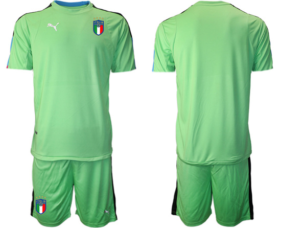 2022-2023 Italy Blank  fruit green goalkeeper jerseys Suit