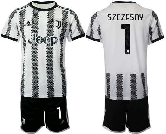 2022-2023 Juventus FC 1 SZCZESNY home jerseys Suit