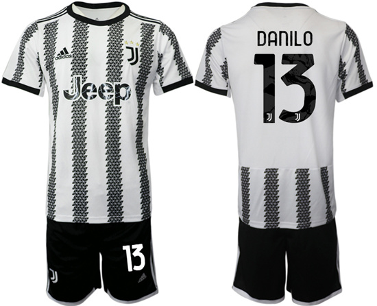 2022-2023 Juventus FC 13 DANILO home jerseys Suit