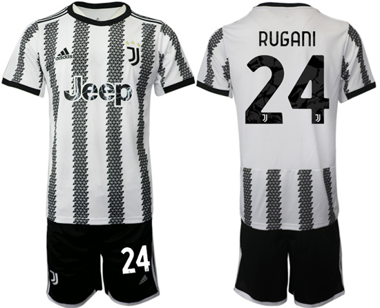 2022-2023 Juventus FC 24 RUGANI home jerseys Suit