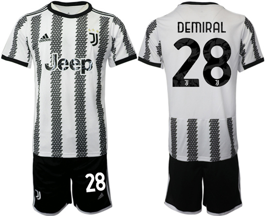 2022-2023 Juventus FC 28 DEMIRAL home jerseys Suit
