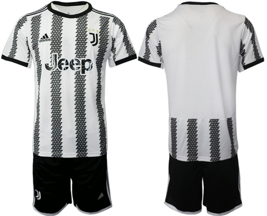 2022-2023 Juventus FC Blank home jerseys Suit